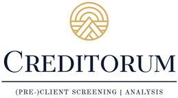 Creditorum | (Pre-)client screening | Analysis
